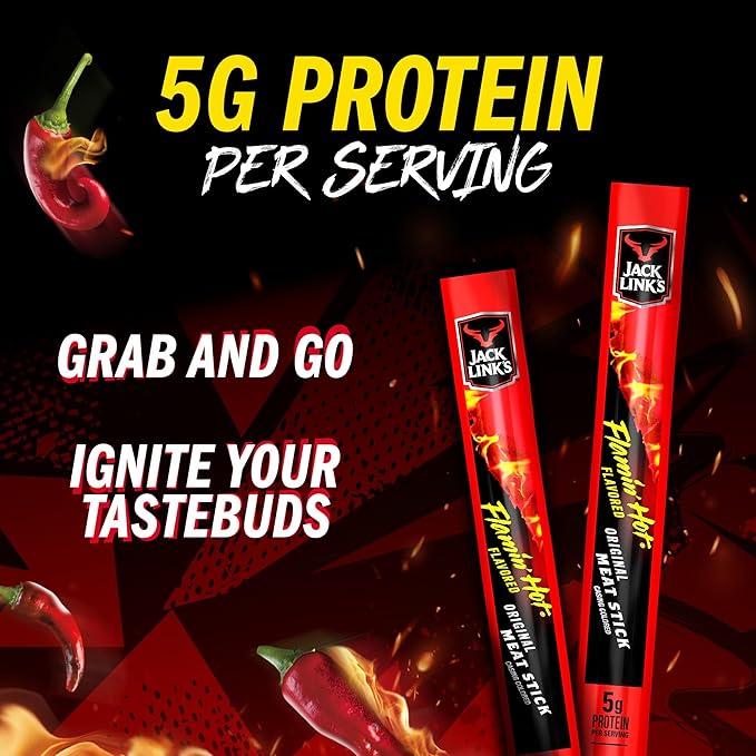 Frito Lay Chips and Jack Link's Meats Snack Mix Variety Pack, (Pack of 30)