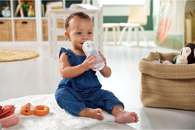 NUK Active Cup, Fun Fruits and Animals, Amazon Exclusive Collection, 10 Oz, Pack of 2 – BPA Free, Spill Proof Transition Sippy Cup