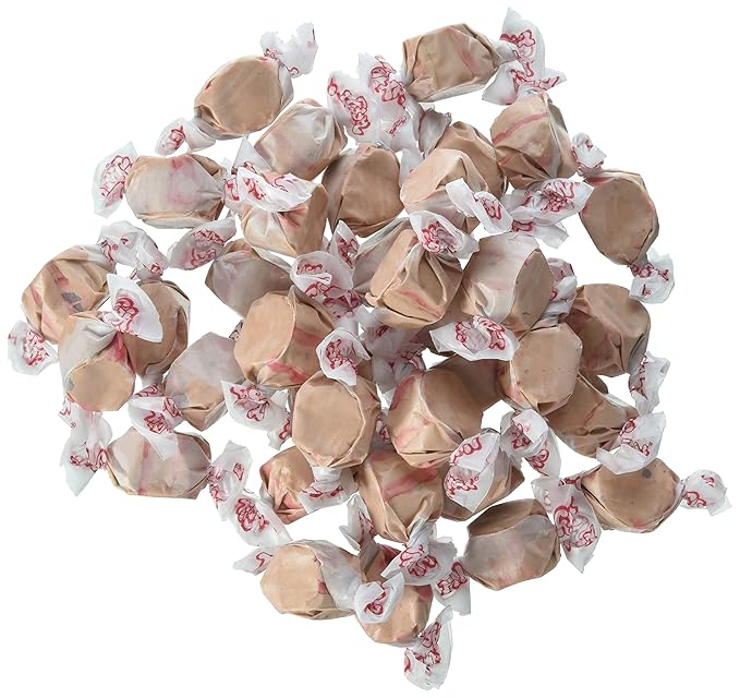 Taffy Town Saltwater Taffy- Cherry Cola | Gourmet | Nougat-Style Candy| Soft & Delicious| Sumer Snack Treats| Party Good Candies | 2.5 lbs