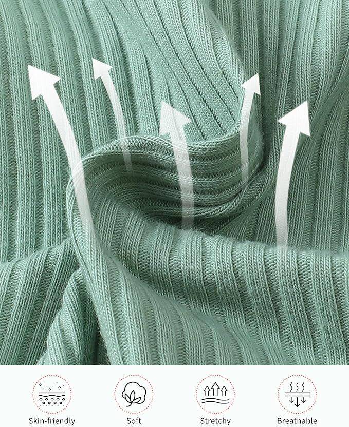 SUNNY PIGGY Newborn Baby Girl Clothes Infant Outfits Romper Floral Fall Outfit Bell Bottoms Pant Sets Hat Headband Flowerpant