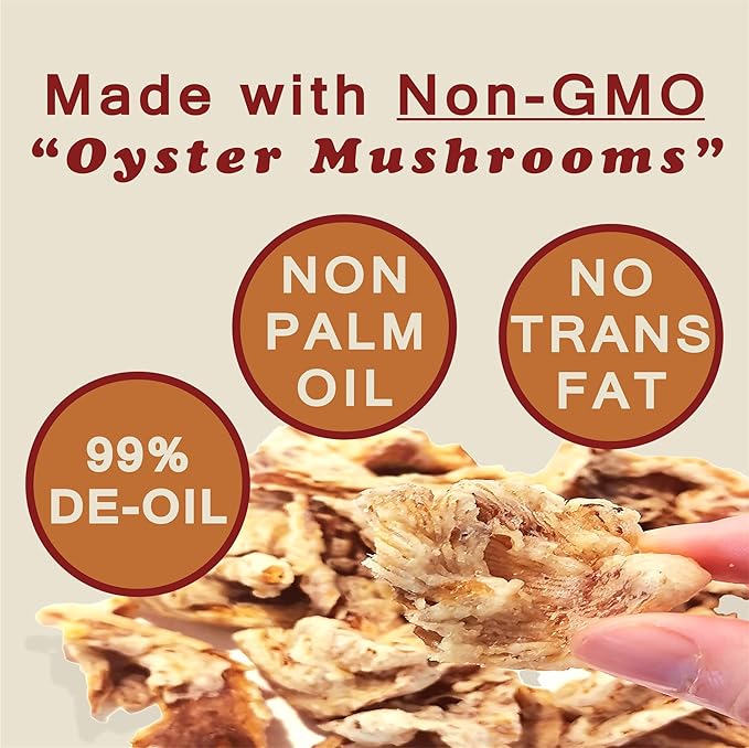 BITETUOSO Crunchy Oyster Mushroom Chips, On the Go, Savory Plant Based Snack, Original Flavor, 1.41 oz (Pack of 6), Dairy Free, Vegan, Crispy Gourmet Snack.