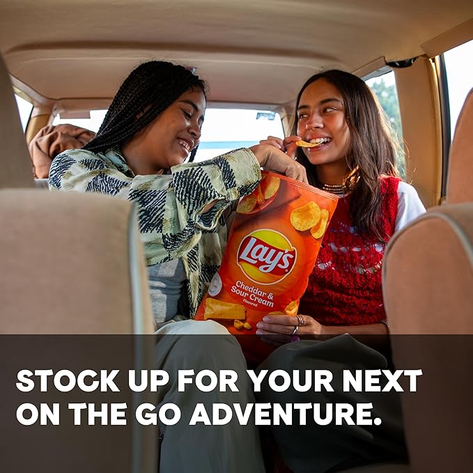 Lay's Potato Chips, Classic Chips Variety Pack, 1 Ounce (Pack of 40)