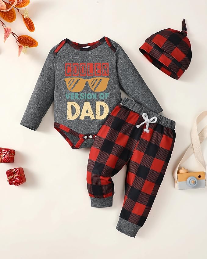 NZRVAWS Newborn Baby Boy Clothes Outfits Letter Prined Romper Pants Set Infant Baby Boy Clothing 0 3 6 9 12 18 Months