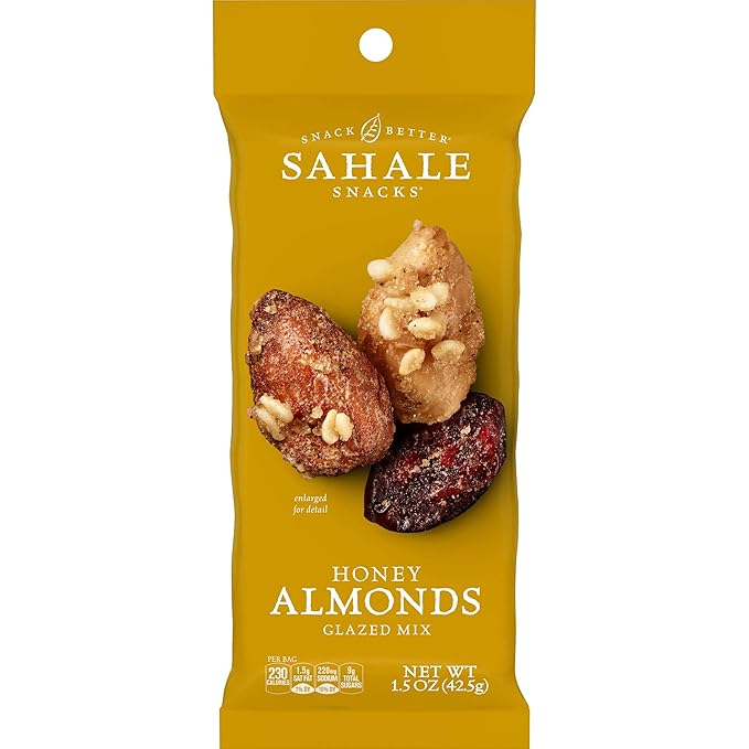 Sahale Snacks Almonds Variety Pack, 1.5 Ounces (Pack of 12)