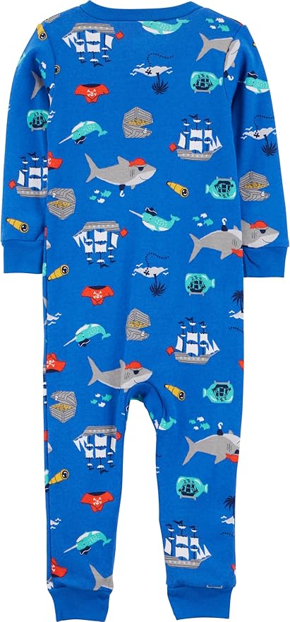 Simple Joys by Carter's Kids' 3-Pack Snug Fit Footless Cotton Pajamas