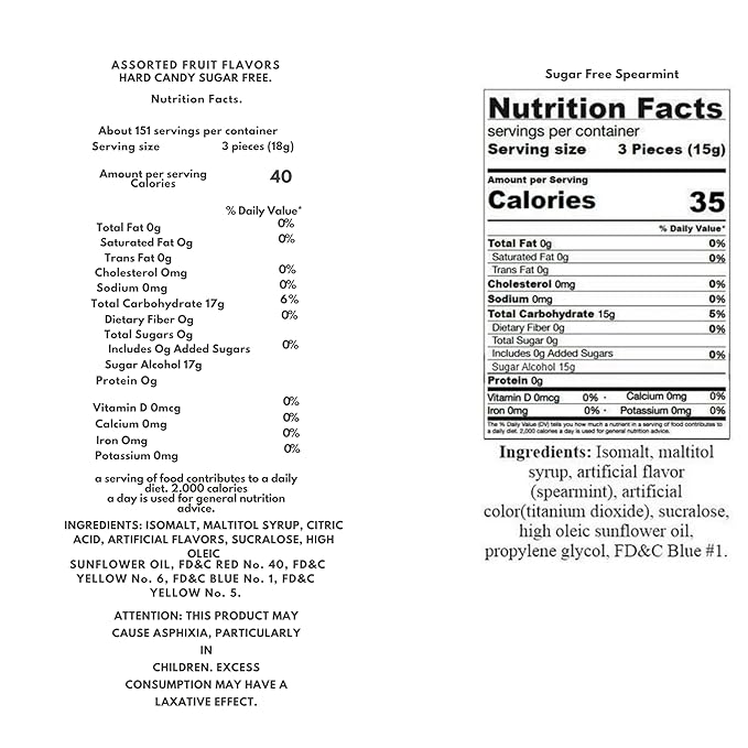 Sugar Free Assortment Hostess Deluxe Fruit Mix Hard Candies -1lb Bag Individually Wrapped Keto And Diabetic Friendly Gourmet Nostalgic Flavored Hard Candy Discs (16oz)