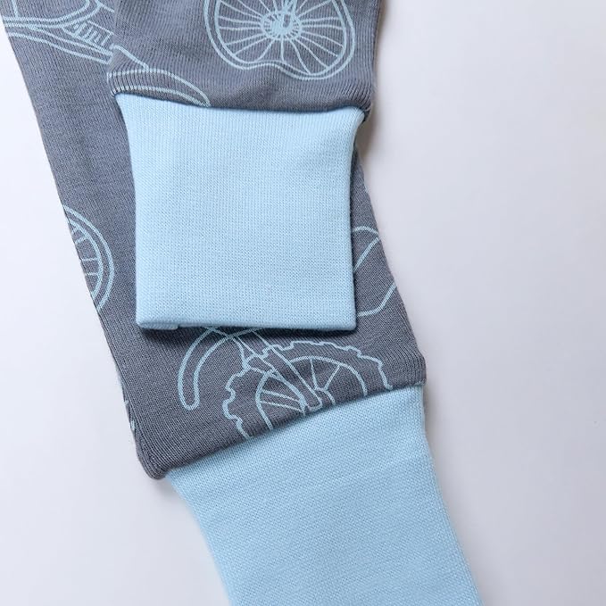 HonestBaby 2-Piece Pajamas Sleepwear Pjs 100% Organic Cotton for Baby, Toddler, Kids, Boy