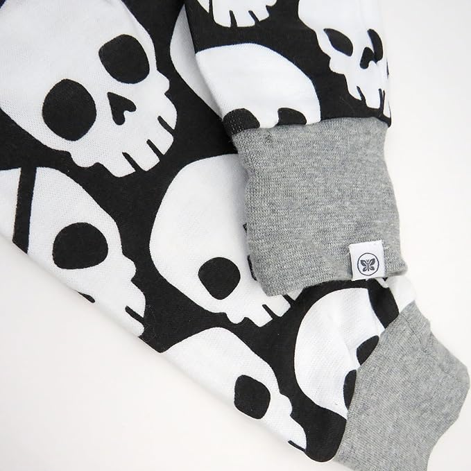 HonestBaby unisex-baby Celebration 2-piece Pajamas Sleepwear Pjs 100% Organic Cotton for Baby, Toddler, Kids