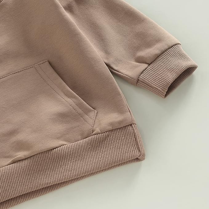 CIYCUIT Toddler Baby Boy Clothes Long Sleeve Sweatshirt Pants Set Fall Winter Outfits