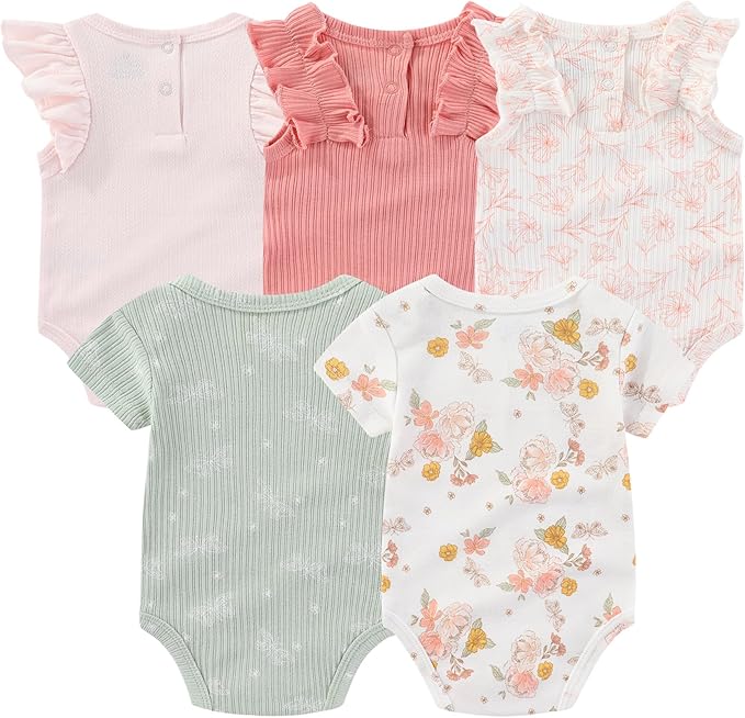 Newborn Layette Gift Set 20-Piece Cotton Baby Boy Girl Clothes Essentials and Accessories