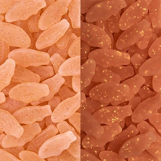 SWEDISH FISH Mini Glow Ups Strawberry-Watermelon Soft & Chewy Candy, Bulk Candy, 12-3.08 oz Bags