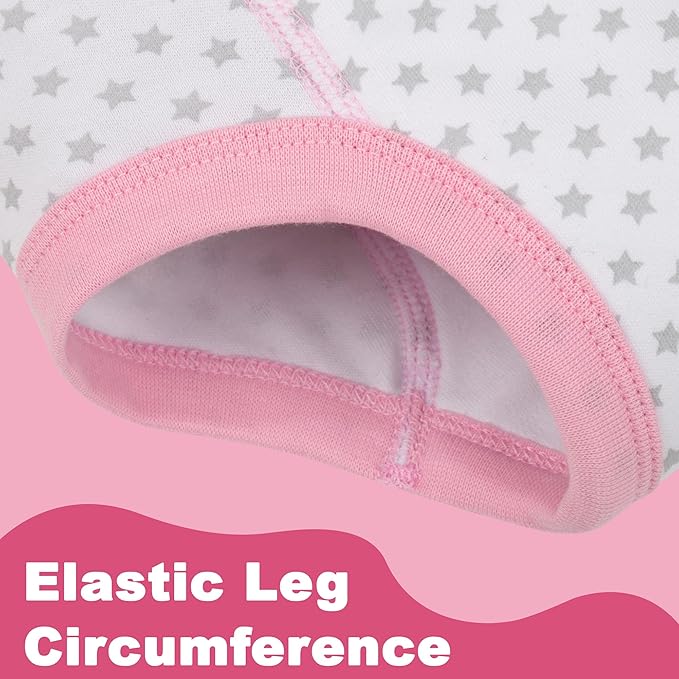 BIG ELEPHANT 10-Pack Baby Potty Training Underwear, Soft 100% Cotton Absorbent Training Pants for Boys & Girls, Ages 12M-10Y