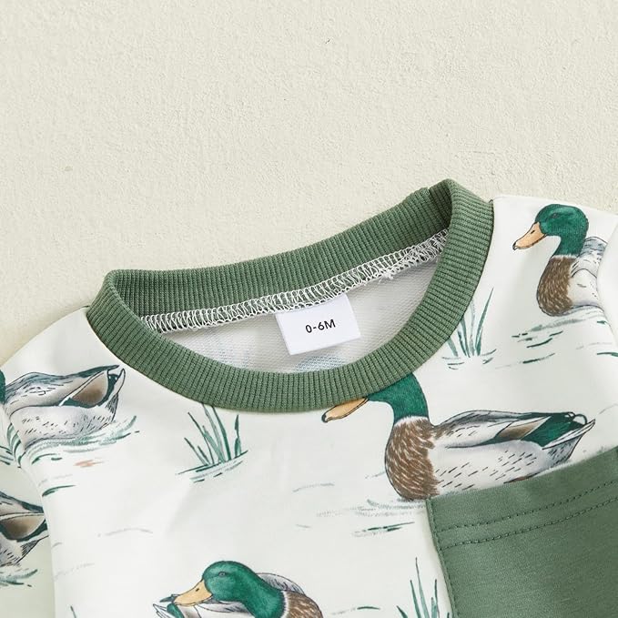 CIYCUIT Toddler Baby Boy Clothes Long Sleeve Sweatshirt Pants Set Fall Winter Outfits