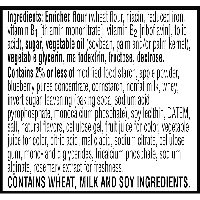 Special K Bar Pastry Crisps, Breakfast Bars, 100 Calorie Snacks, Blueberry (8 Boxes, 96 Count)