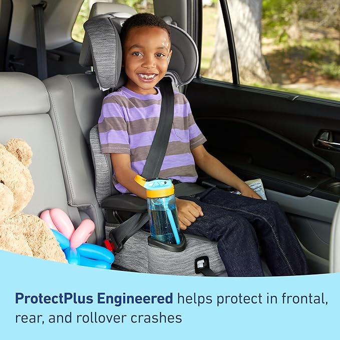 Graco TurboBooster 2.0 LX Highback Booster Seat with Latch System, Gannon; Infant to Toddler Transition car seat, Safe & Comfortable