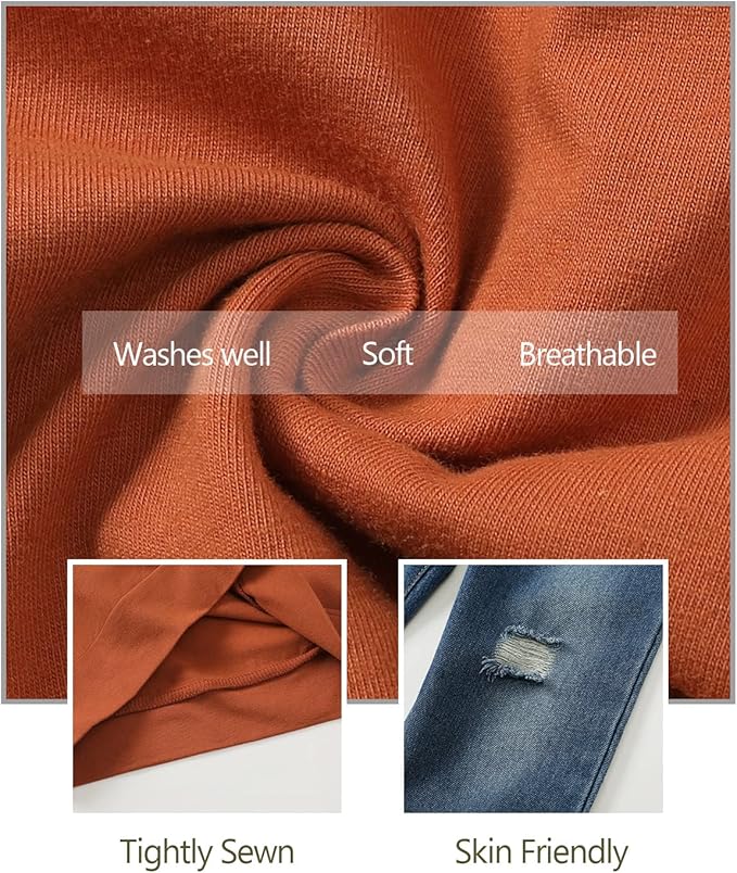 NZRVAWS Baby Boy Clothes Toddler Boy Outfit 2 3 4T 6 12 18 24 Month Fall Winter Hoodie Ripped Jeans Clothing