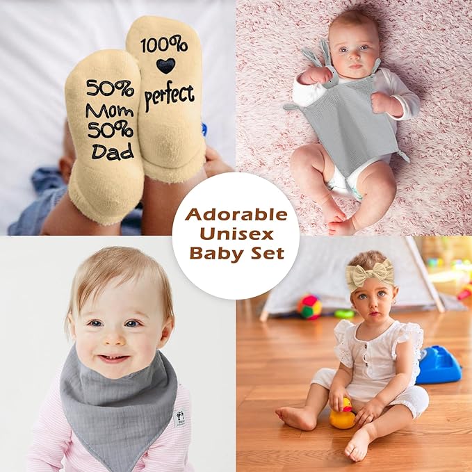 New Mom Gifts Basket for Women,Pregnancy Gifts for New Parents Gifts Basket,Unique Gender Reveal Gifts,New Mom and Dad Gifts with Glass Cups,First Time Mom Gifts,Baby Gifts