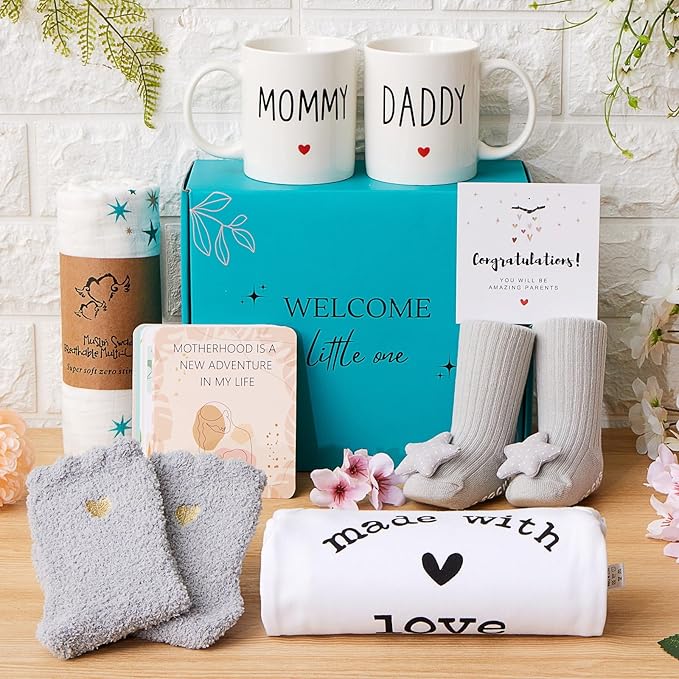 New Mom Gifts for Women, Pregnancy Gifts for Expecting Mom, Cute New Baby Gifts for Mom and Dad to Be, New Parents Gifts, Best Gift Idea for Gender Reveal, Baby Shower, First Time Mom Gifts