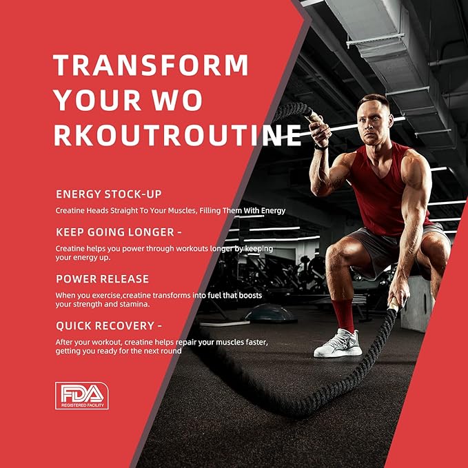 Creatine Monohydrate Gummies Complex for Men & Women - 120 Gummies Advanced Formula, L-Taurine + Vitamin B12 for Muscle Strength, Muscle Builder, Energy Boost, Pre-Workout Supplement-Strawberry