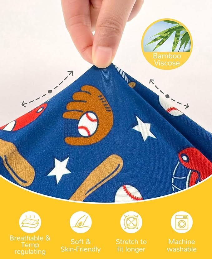 Footless Pajamas Baby Boy Girls, Viscose from Bamboo Baby Pajamas, Two Way Zipper Sleepers, Newborn Pjs