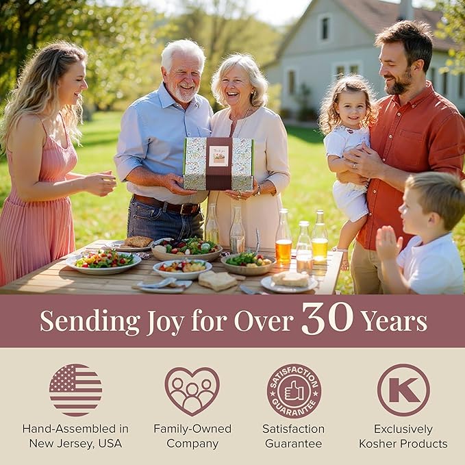 Broadway Basketeers Brownie and Cookie Gift Box, Gift Basket to Say Thank You Gift Baskets Delivery Prime Gourmet Edible Care Package for Teacher, Employee, Nurse, Neighbor, Families, Her, Him