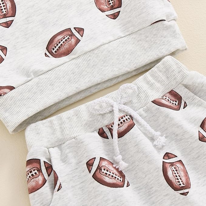 CIYCUIT Toddler Baby Boy Clothes Long Sleeve Sweatshirt Pants Set Fall Winter Outfits