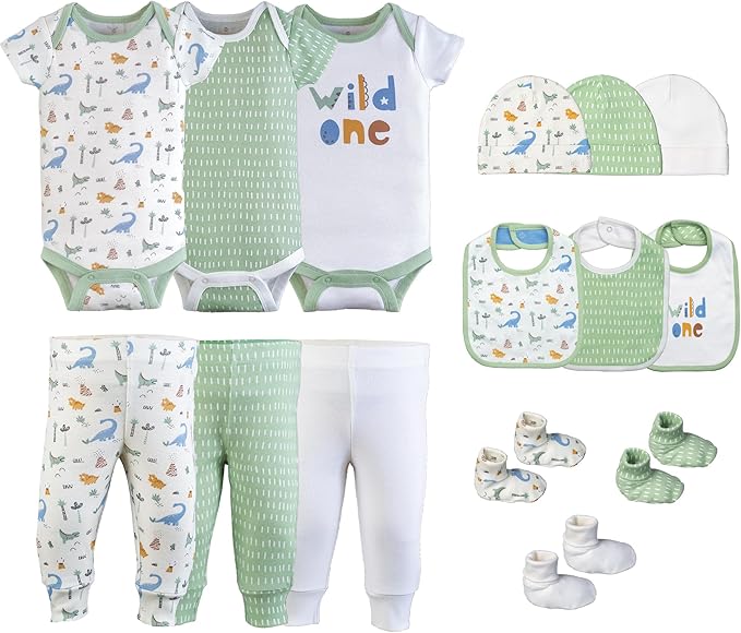 Baby Girl Clothes – 100% Cotton, Soft & Breathable Newborn Essentials and Gifts, Fits 3 to 6 Months