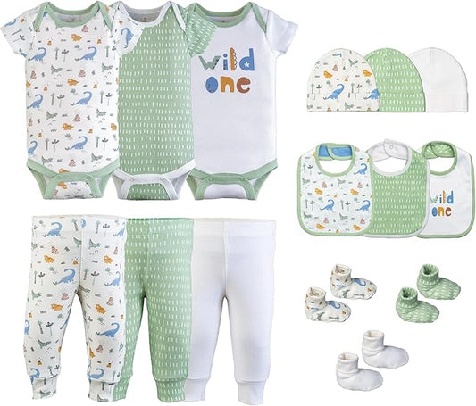 Baby Girl Clothes – 100% Cotton, Soft & Breathable Newborn Essentials and Gifts, Fits 3 to 6 Months