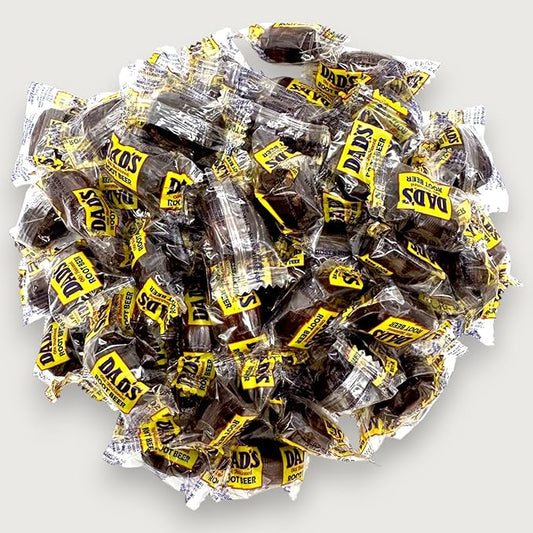 Root Beer Barrels Hard Candy -1.5 lbs Old Fashioned Candy, Classic, Individually Wrapped-Perfect for Parties, Celebrations, and More(24 oz