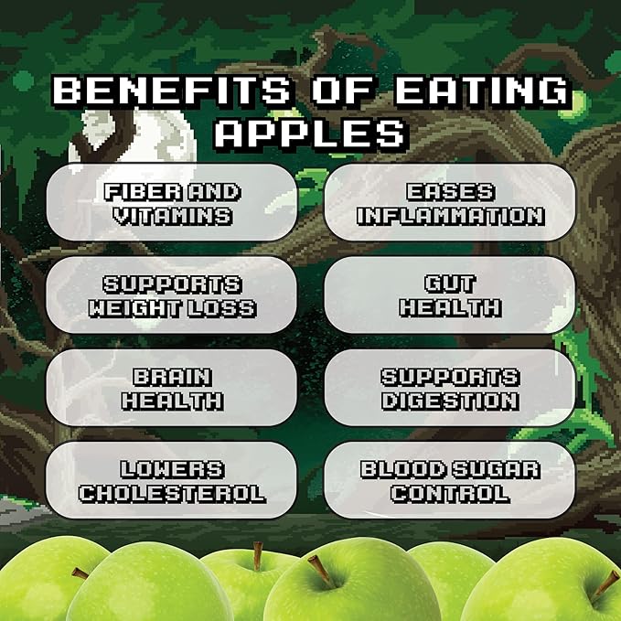 Final Boss Sour Candy, Green Apple, 1 Pack, Level 4, Extreme Sour Fruit Chews with Real Dried Fruit, No Artificial Colors or Flavors, Low Calorie Snack for Kids, Teens, Adults, Lunch Boxes & On The Go