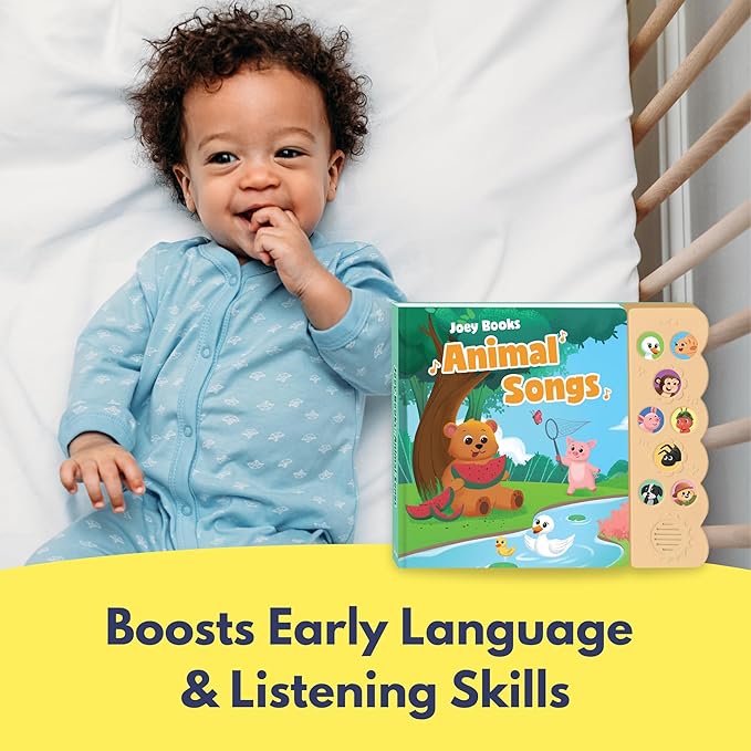 Animal Songs, Press and Play Song Book Nursery Rhymes, Button and Sound Module, Classic Nursery Rhymes and Animal Music