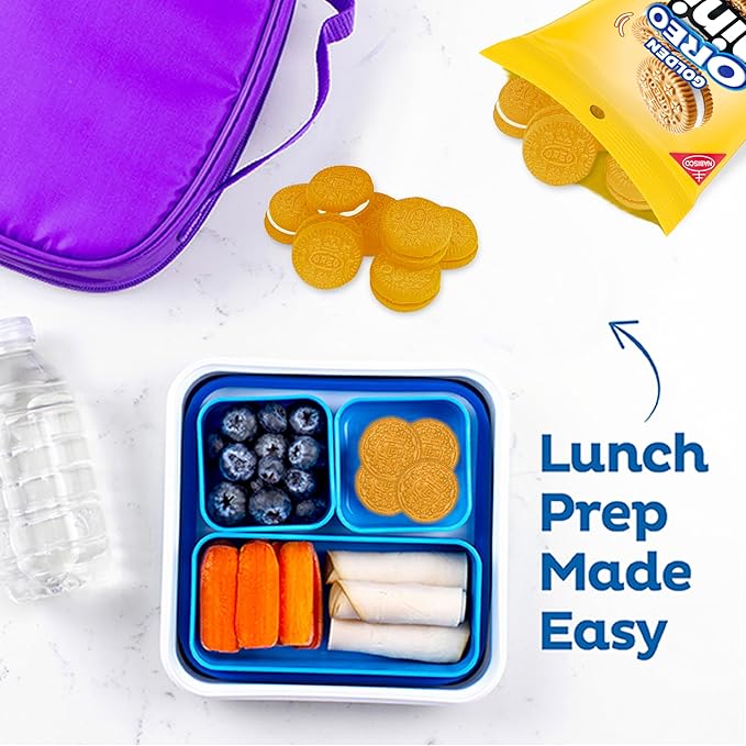 OREO Minis Golden Sandwich Cookies, 12 - 3 oz Bags