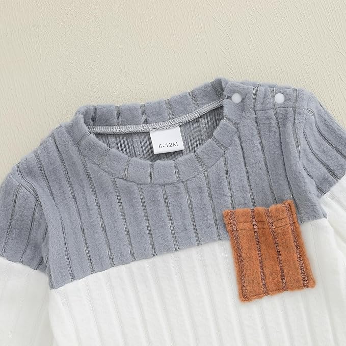 CIYCUIT Toddler Baby Boy Clothes Long Sleeve Sweatshirt Pants Set Fall Winter Outfits