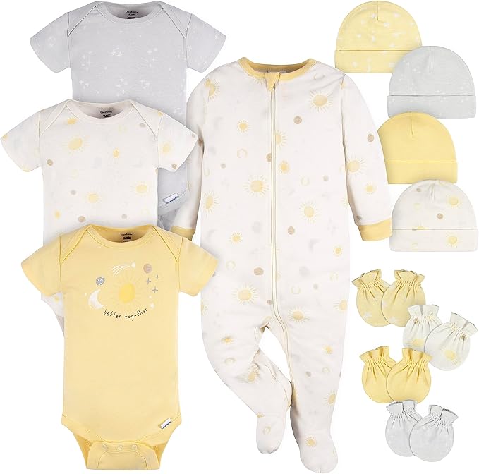 Gerber baby-girls Boys and Girls 12 Piece Layette Gift Set