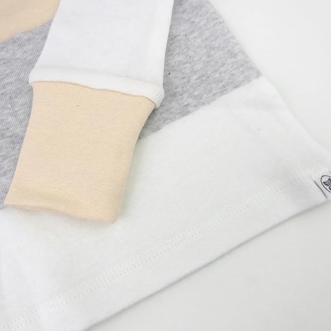 HonestBaby Classics 2-Piece Pajamas Sleepwear Pjs 100% Organic Cotton for Baby, Toddler, Kids