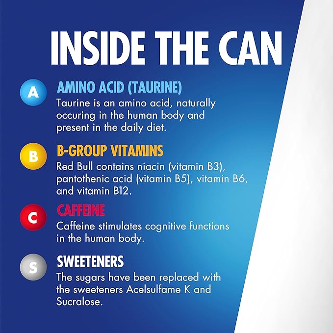 Red Bull Pink Edition Sugar Free Energy Drink, Wild Berries, 8.4 fl. oz., 6 x 4 Cans, Pack of 24 Cans, with 80mg Caffeine, Taurine & B Vitamins