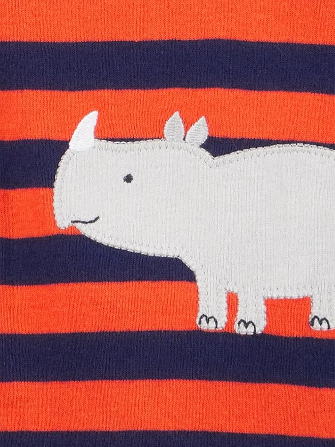 Simple Joys by Carter's Toddlers and Baby Boys' Snug-Fit Footed Cotton Pajamas, Pack of 3