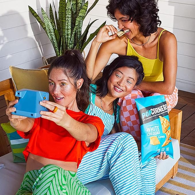 PopCorners Popped Corn Snacks, Spicy Queso, 1 Ounce Bags (Pack of 20) Packaging May Vary