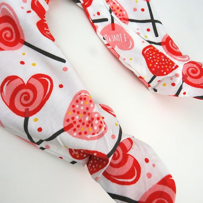 HonestBaby Baby Celebration Sleep & Play Footed One-Piece Pajama Sleeper 100% Organic Cotton