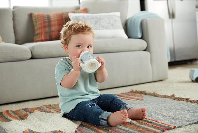 NUK Learner Cup, 5 oz, 12 Pack, 6+ Months – BPA Free, Spill Proof Sippy Cup