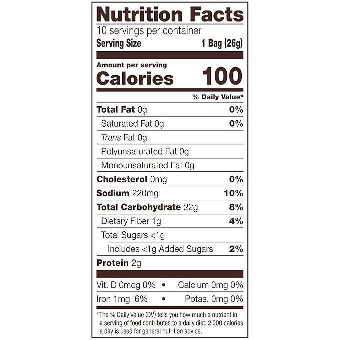 Snyder's of Hanover, 100 Calorie Mini Pretzels, Individual Packs, 10 Ct (pack of 2)