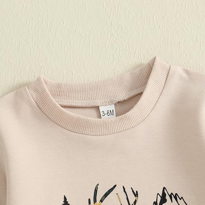 CIYCUIT Toddler Baby Boy Clothes Long Sleeve Sweatshirt Pants Set Fall Winter Outfits