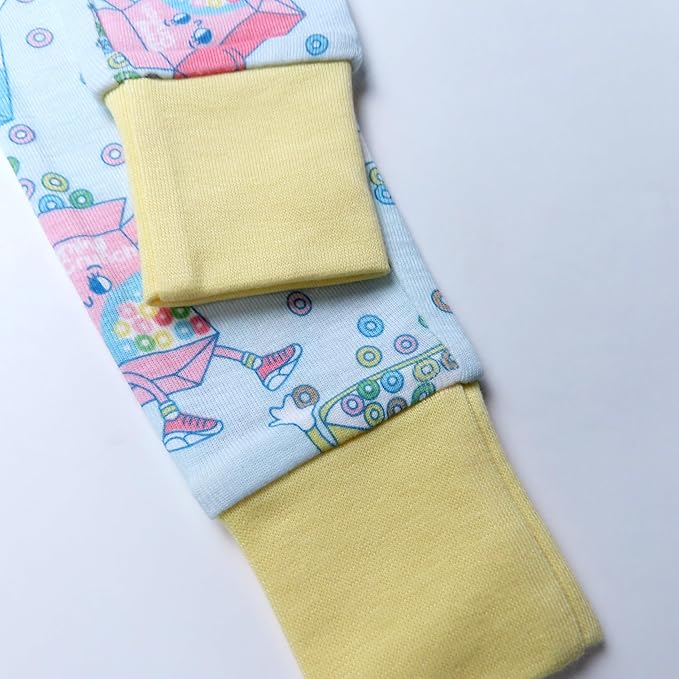 HonestBaby 2-Piece Pajamas Sleepwear Pjs 100% Organic Cotton for Baby, Toddler, Kids, Boy