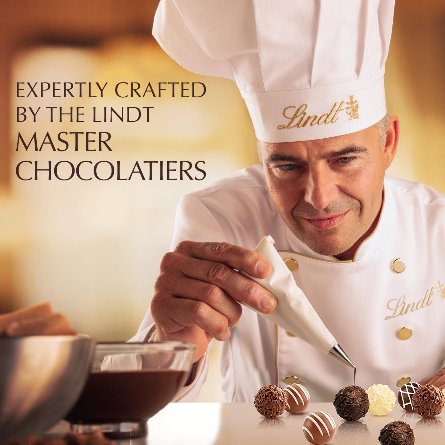 Lindt Valentine's Gourmet Truffles Assorted Chocolate Candy Heart, 6.7 oz.