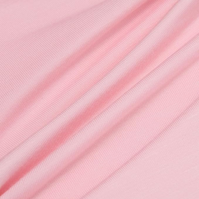 Aablexema Baby Footless Pajamas Rayon 3pcs Unisex Infant Zipper Romper with Mitten Cuffs Sleep Play PJs