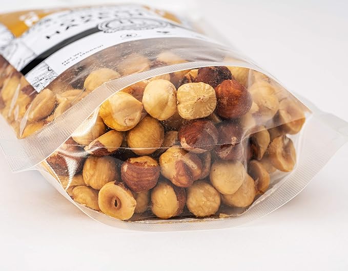 Oregon Farm To Table Hazelnuts from Premium Growers - Dry Roasted - Natural Roasted – Kosher Certified - 1 LB bag