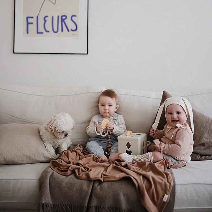 mushie Silicone Baby Teether Toy | Lion