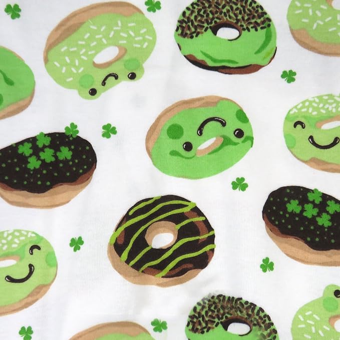 HonestBaby Baby Celebration Sleep & Play Footed One-Piece Pajama Sleeper 100% Organic Cotton