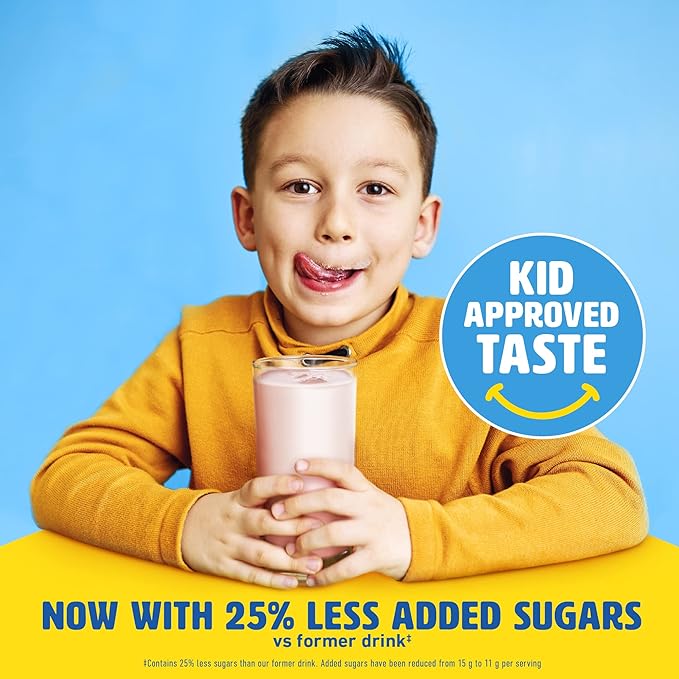 Carnation Breakfast Essentials Ready-to-Drink,Strawberry, 8 FL OZ Carton (Pack of 24)