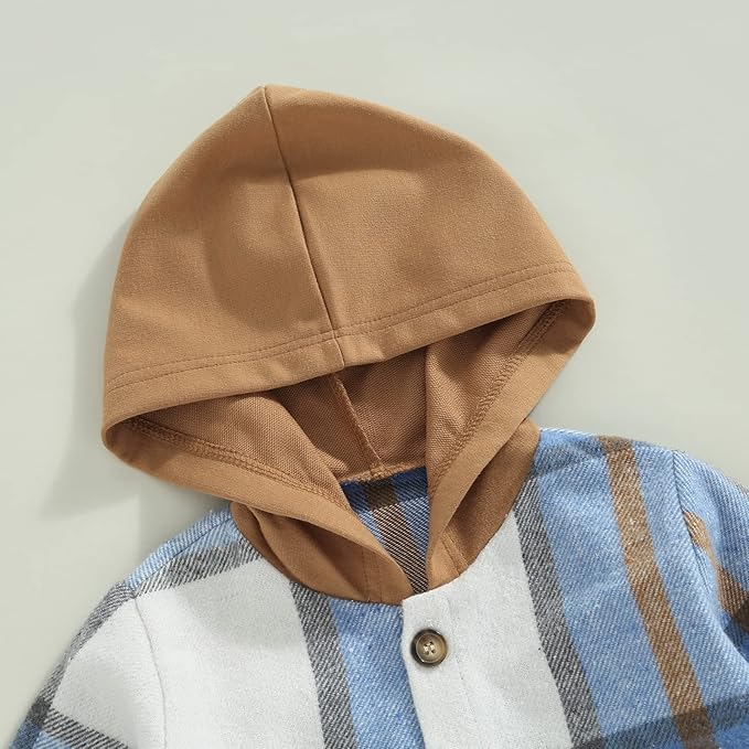 2Pcs Baby Boys Hoodie Tops Pants Set Dinosaur Deer Print Sweatsuit Fall Winter Outfits